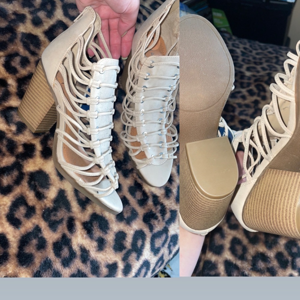rampage heels size 7 brand new never worn
